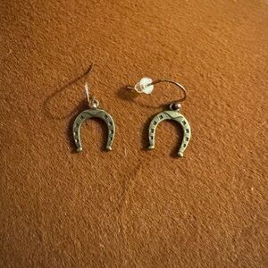 Horseshoe Dangle Earrings